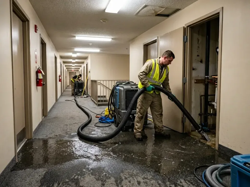 multi-unit-apartment-hallway-f-005 — frequently asked questions, Emergency Burst Pipe Water Extraction & Removal in Derby, CT